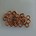 Aanbuigringetjes. 5mm. Roodkoperkleurig. Per 30 stuks