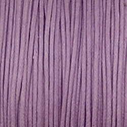 Waxcord. 1mm. Lila. Per meter.