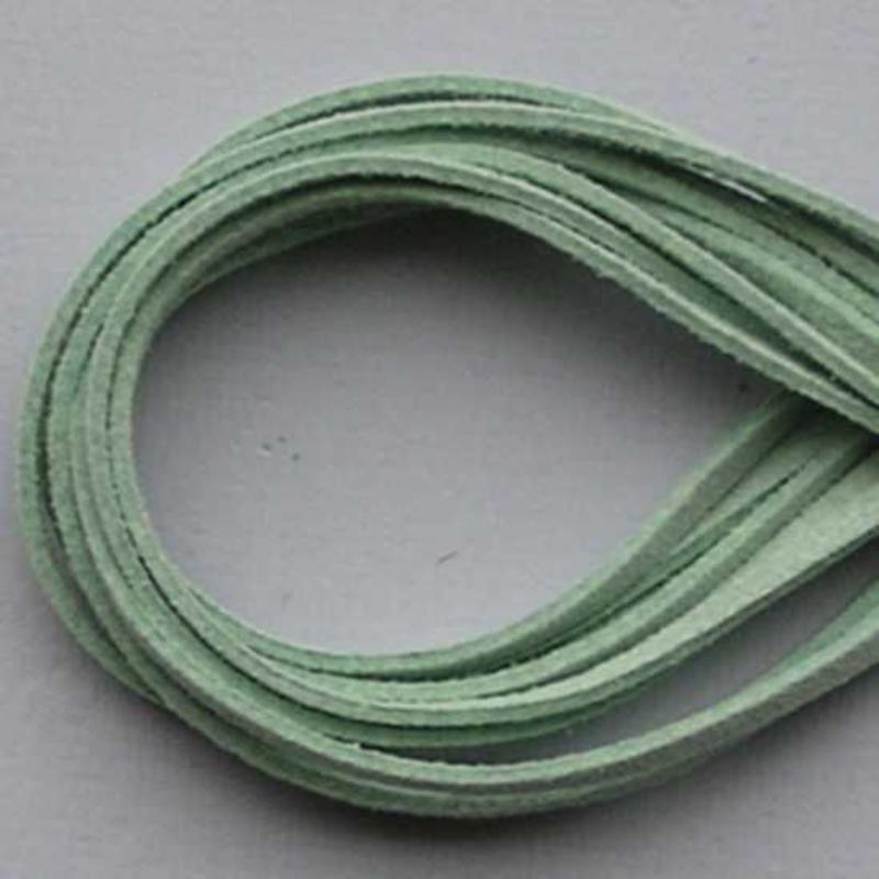 Imitatie Suede Veter. 3 mm x1 meter Mint