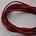 Imitatie Suede Veter. 3 mm x1 meter Rood