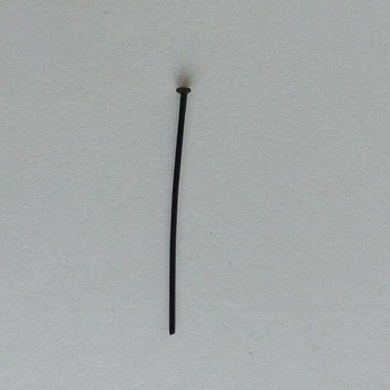 Nietstift. 30mm. Black. Per 10 stuks voor