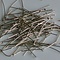 Headpin. 0.7x45mm. Silver with big head 100 pieces for