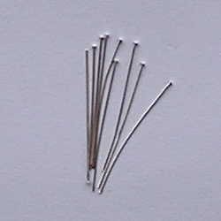 Nietstift. 0.7x32mm. Zilverkleurig. 100 stuks voor