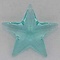 SWAROVSKI ELEMENTS Swarovski. Pendant Hanger. Ster. 28mm. Blue Zircon.