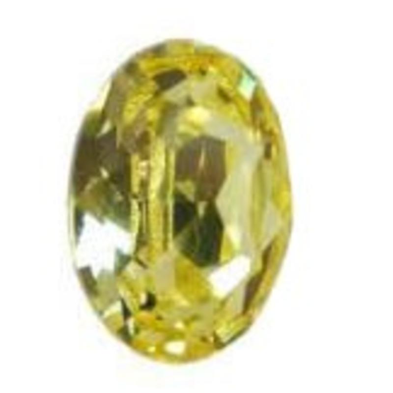 SWAROVSKI ELEMENTS Swarovski Fancy stone 4120 Jonquil 13x18mm.