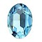 SWAROVSKI ELEMENTS Swarovski Fancy stone 4120 Aquamarine 13x18mm.