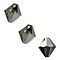 SWAROVSKI ELEMENTS Swarovski Konisch Geslepen. Pendant 6301. Crystal Silver Night. 8mm.