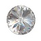 SWAROVSKI ELEMENTS Swarovski Rivolisteen 18mm. Crystal. Pointed Back.