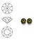 SWAROVSKI ELEMENTS Similisteen. Olivine. pp24. 3mm. Per stuk