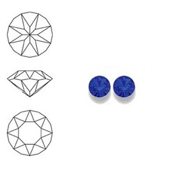 SWAROVSKI ELEMENTS Similisteen. Safier. pp24. 3mm. Per stuk