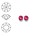 SWAROVSKI ELEMENTS Similisteen. Roze. pp24. 3mm. Per stuk