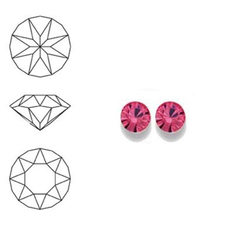 SWAROVSKI ELEMENTS Similisteen. Roze. pp24. 3mm. Per stuk