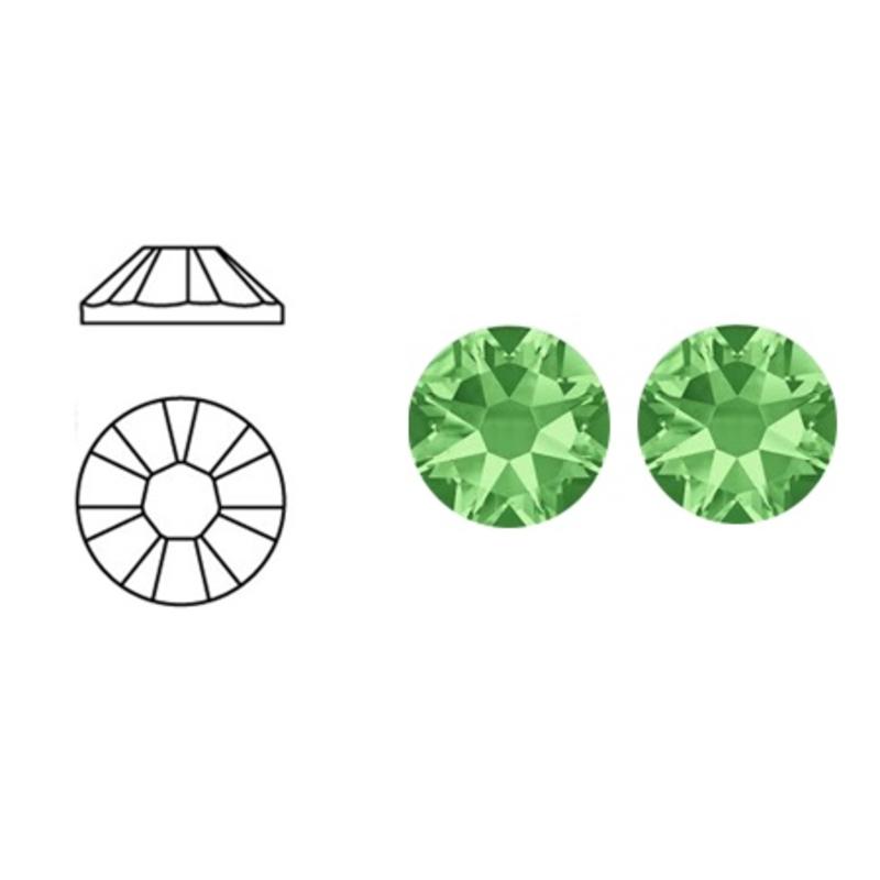 SWAROVSKI ELEMENTS Plaksteen Peridot. ss20. 5mm.