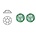 SWAROVSKI ELEMENTS Plaksteen Erinite. ss20. 5mm. per stuk