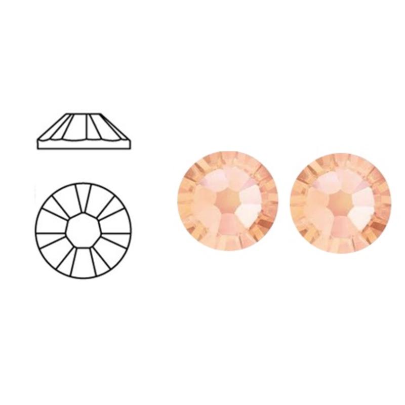 SWAROVSKI ELEMENTS Plaksteen Light Peach. ss20. 5mm.