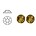 SWAROVSKI ELEMENTS Plaksteen Crystal Tabac. ss20. 5mm. per stuk