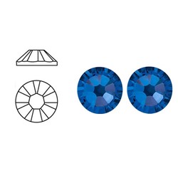 SWAROVSKI ELEMENTS Plaksteen Capri Blue. ss20. 5mm. per stuk