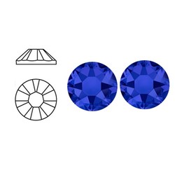 SWAROVSKI ELEMENTS Plaksteen Crystal Meridian Blue. ss20. 5mm. per stuk