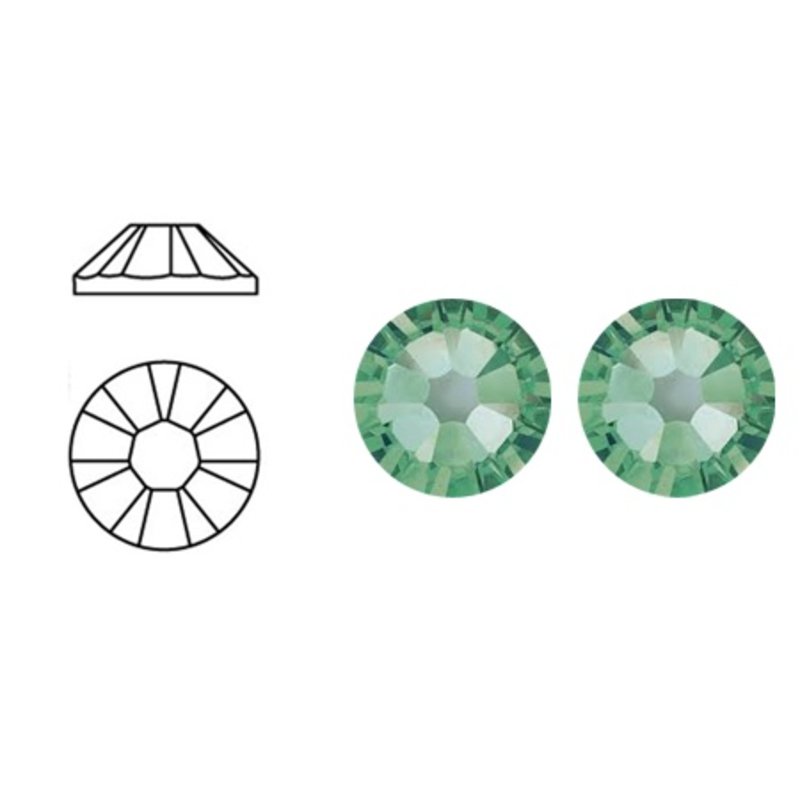 SWAROVSKI ELEMENTS Plaksteen Erinite. ss16. 4mm. Per stuk