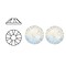 SWAROVSKI ELEMENTS Swarovski plaksteen White Opal. ss16. 4mm.