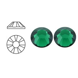 SWAROVSKI ELEMENTS Swarovski plaksteen Emerald. ss16. 4mm.