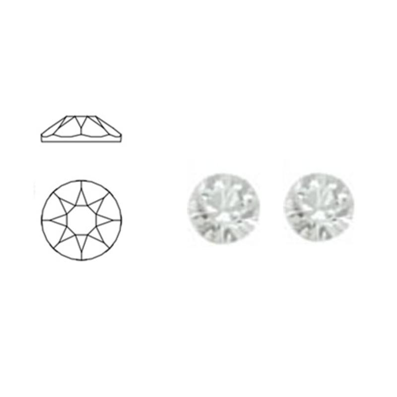 SWAROVSKI ELEMENTS Plaksteen Crystal. 3mm. 25 stuks voor