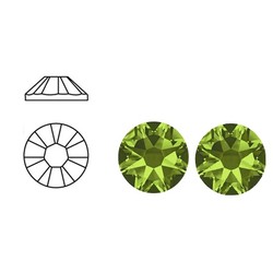 SWAROVSKI ELEMENTS Plaksteen Olivine. 3mm. 25 stuks voor