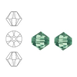 SWAROVSKI ELEMENTS Conically cut glass bead. 4mm. Ernite.
