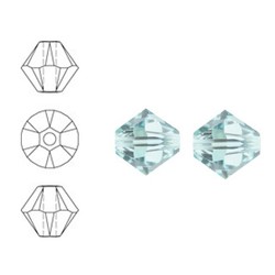 SWAROVSKI ELEMENTS Konisch Geslepen Glaskraal. 6mm. Xilion Bead Light Azore.