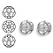 SWAROVSKI ELEMENTS Swarovski. Facet cut Round Bead. 8mm. Crystal.