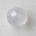 Facet geslepen Glaskraal. Crystal Mat Luster. 8mm. Tsjechisch