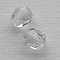 Tsjechisch Facetgeslepen Glaskraal. 4mm. Crystal. 10 stuks voor