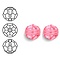 SWAROVSKI ELEMENTS Swarovski. Facetgeslepen Ronde Kraal. 6mm. Indian Pink.