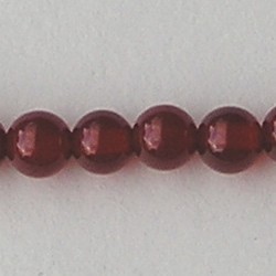 Carneool. 6mm. Kraal.