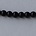 Black Obsidan kraal. 8mm.