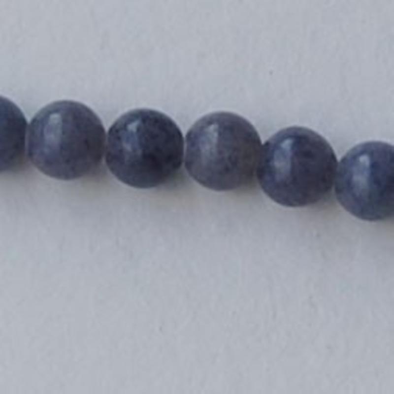 Blue Aventurine kraal. 6mm.
