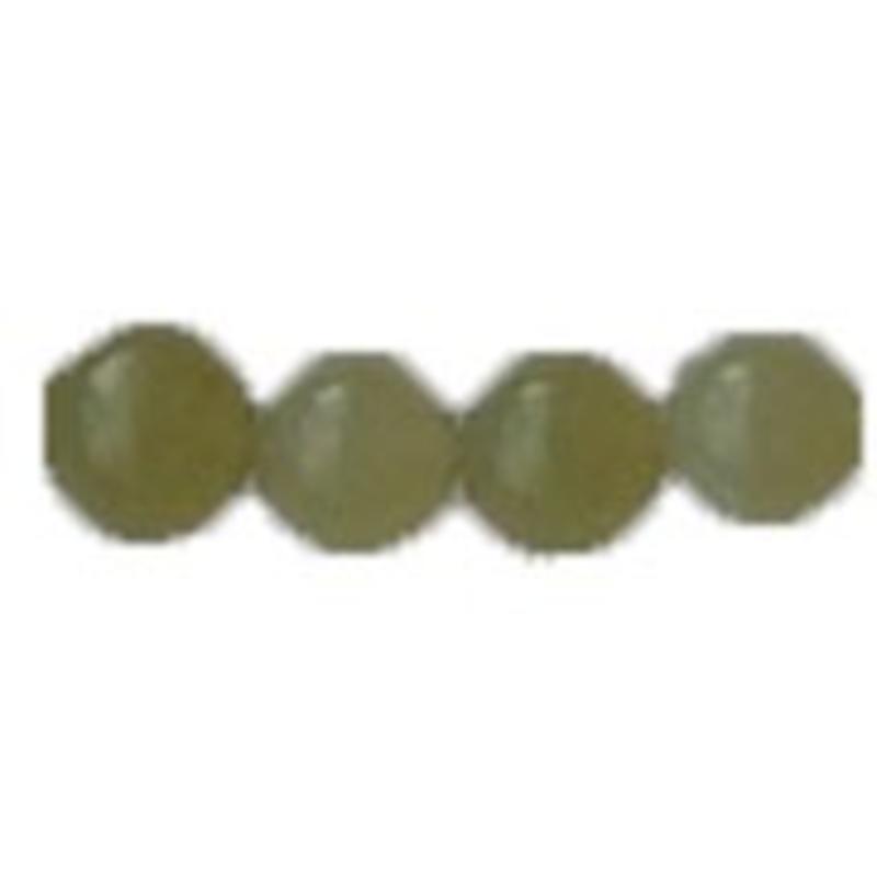 Peridot Jade kraal. 4mm.