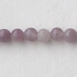 Lilac Stone natural 4mm. kraal.