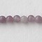 Lilac Stone (natural) 4mm. kraal.
