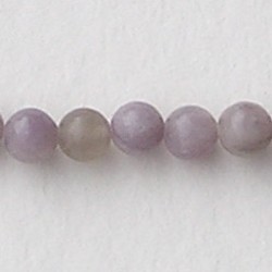 Lilac Stone (natural) 6mm. kraal.