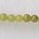 Olive Jade Stone natural 4mm. kraal.
