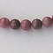 Rhodonite. natural 6mm. Kraal.