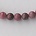 Rhodonite. (natural) 8mm. Kraal.