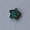 Sterretje Plat. 8 mm. Afrikaans Turquoise (D)