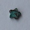 Sterretje Plat. 8 mm. Afrikaans Turquoise