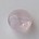 Rozenquartz Geslepen Kraal. Rond Plat Pastillevormig. 10mm.