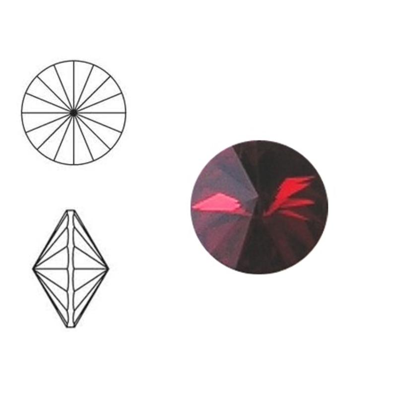 SWAROVSKI ELEMENTS Rivoli steen. MM12.0. 12mm. Siam.