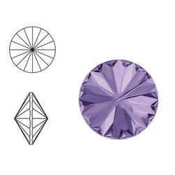 SWAROVSKI ELEMENTS Rivoli steen. MM12.0. 12mm. Violet.