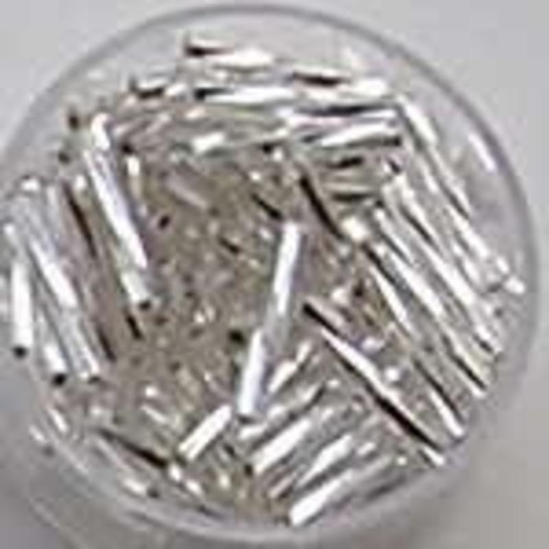 PRACHT Stiftkraal. 6mm. Crystal. Getwist met zilverkern. 17gr. in een doosje.