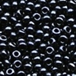 PRACHT Rocailles. Hematiet. 3,1mm. ca. 17 gram voor